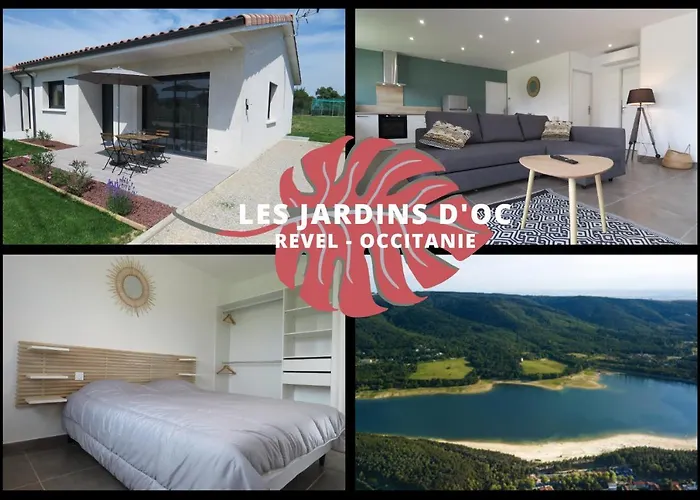 Les Jardins D'oc ٭ ٭ Wifi ٭jardin ٭t3 Neuf