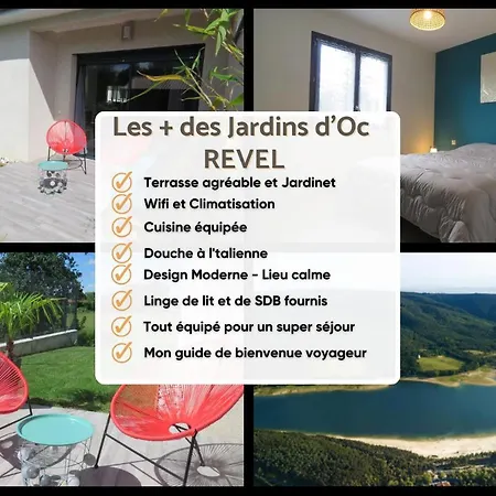 Les Jardins D'oc ٭ ٭ Wifi ٭jardin ٭t3 Neuf Ferienhaus *