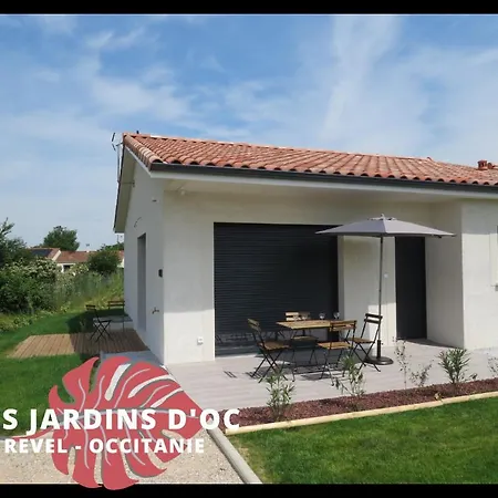 Hébergement de vacances Les Jardins D'oc ٭ ٭ Wifi ٭jardin ٭t3 Neuf Revel (Haute-Garonne)