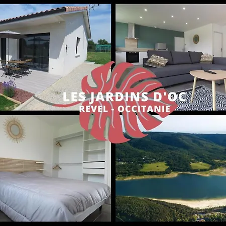 Les Jardins D'oc ٭ ٭ Wifi ٭jardin ٭t3 Neuf