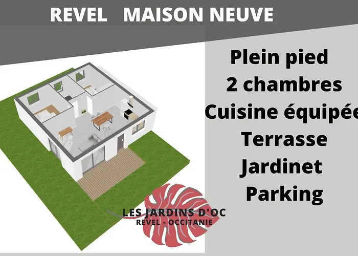 Les Jardins D'oc ٭ ٭ Wifi ٭jardin ٭t3 Neuf * Revel (Haute-Garonne)