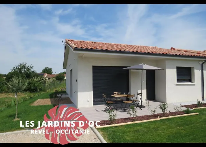 Feriehus Les Jardins D'oc ٭ ٭ Wifi ٭jardin ٭t3 Neuf Revel (Haute-Garonne)